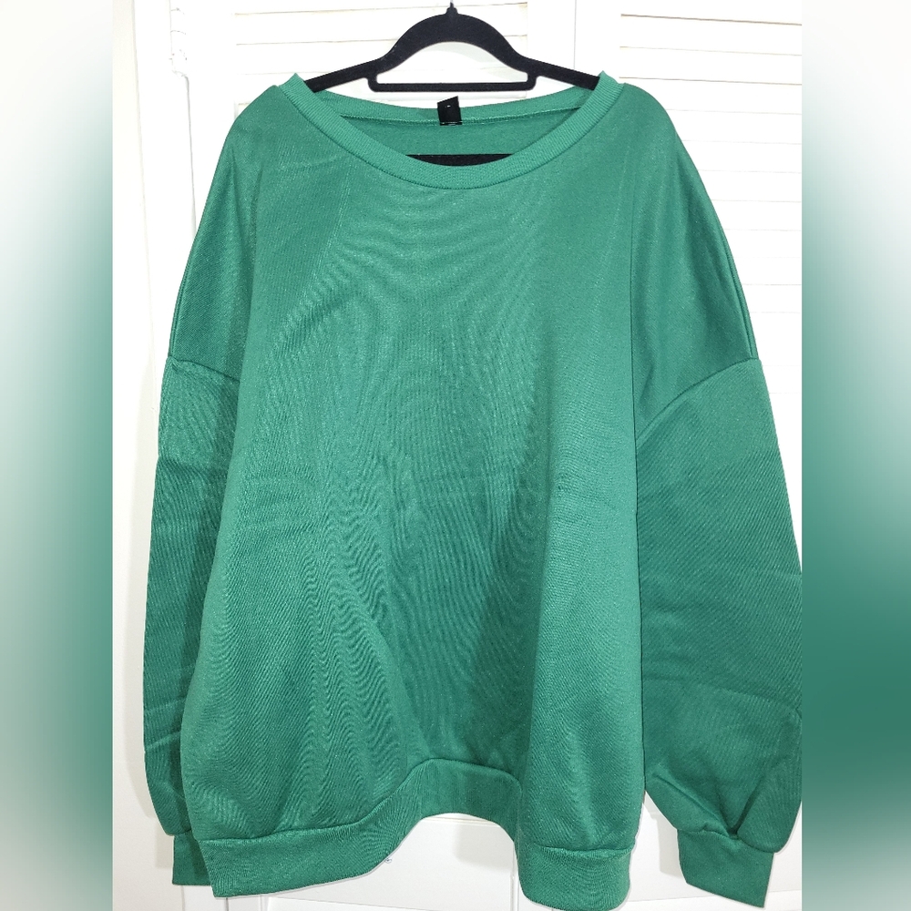 4X Green Sweatshirt
